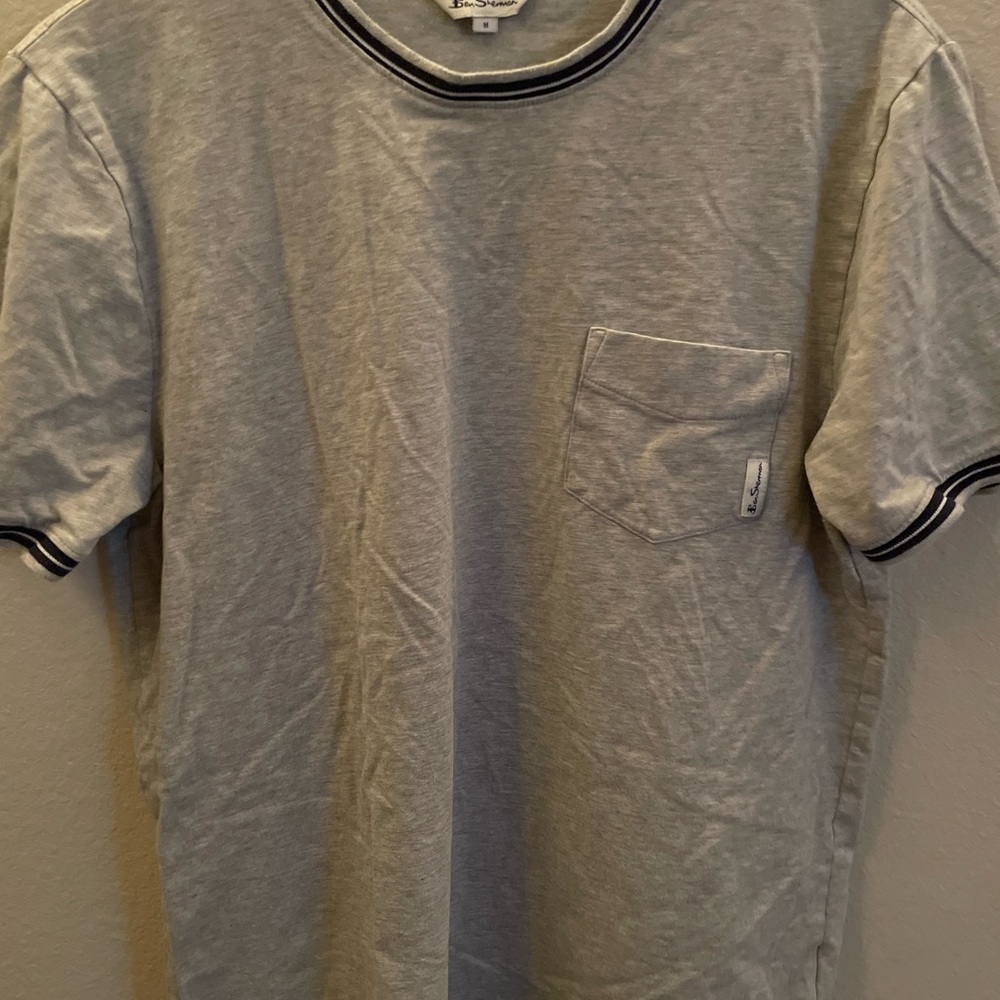 Gray Crew Neck T-Shirt
